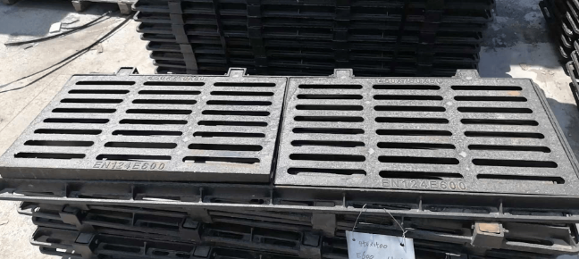 庄浪球墨铸铁连体双篦展示